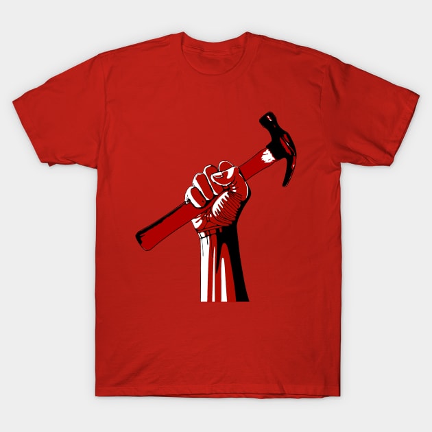 Handyman Hammer T-Shirt by HilariousDelusions